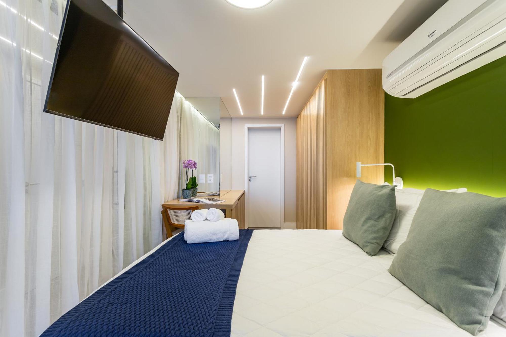 公寓 Unhotel - Luxuosos Na Atlantica A Beira-mar, Copacabana *