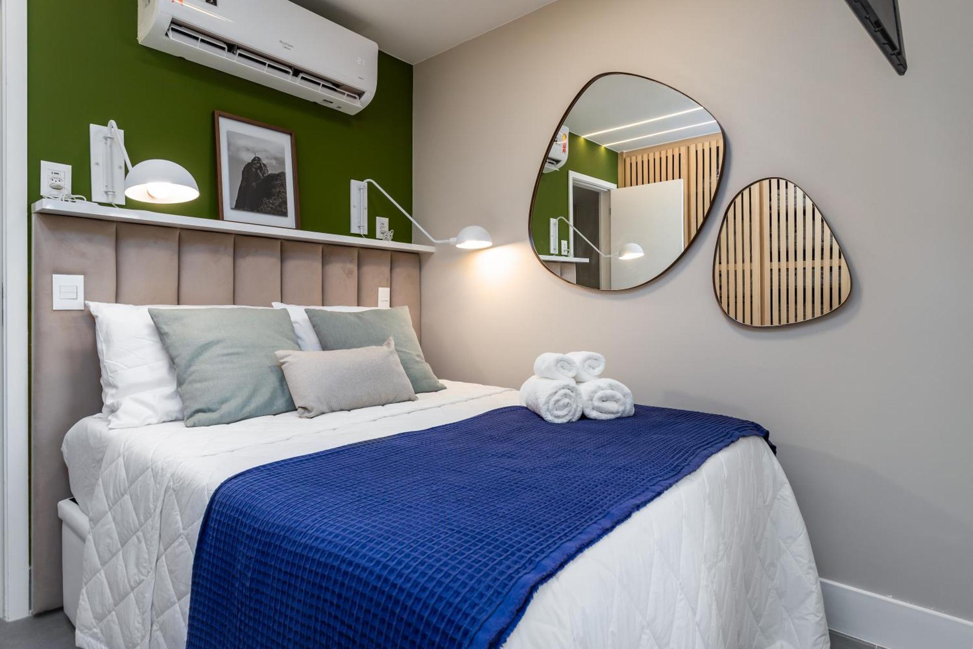 公寓 Unhotel - Luxuosos Na Atlantica A Beira-mar, Copacabana *