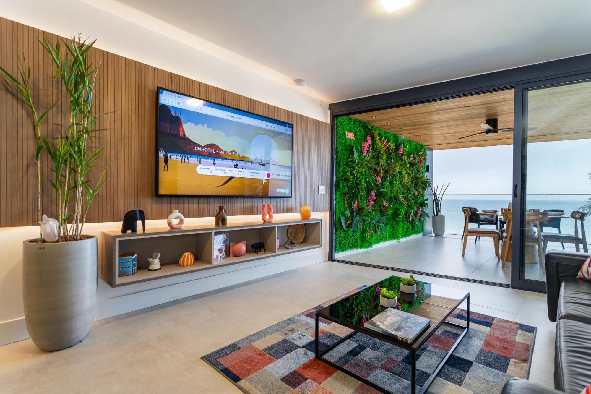 Unhotel - Luxuosos Na Atlantica A Beira-mar, Copacabana 公寓 里约热内卢