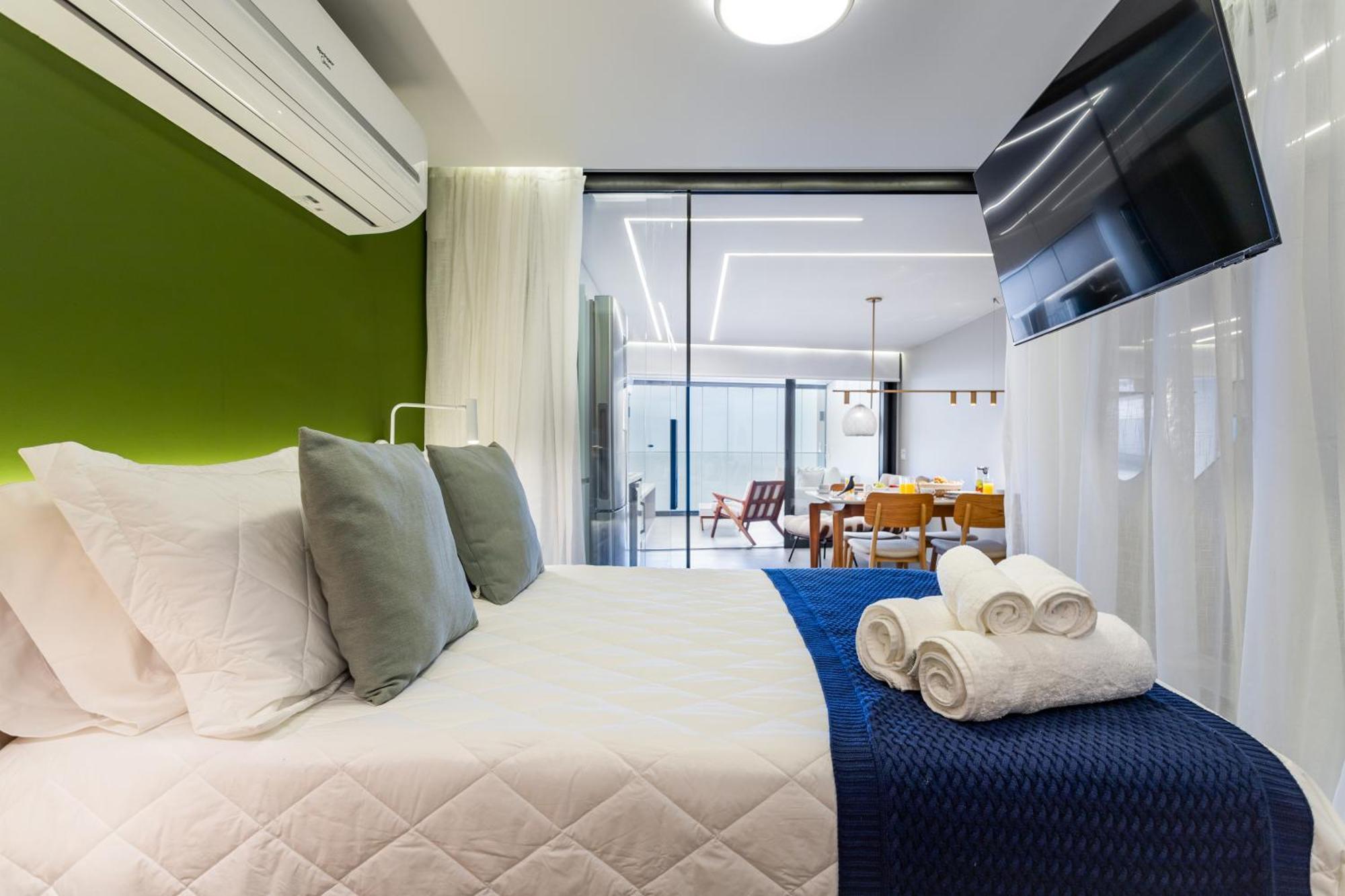 Unhotel - Luxuosos Na Atlantica A Beira-mar, Copacabana Apartment