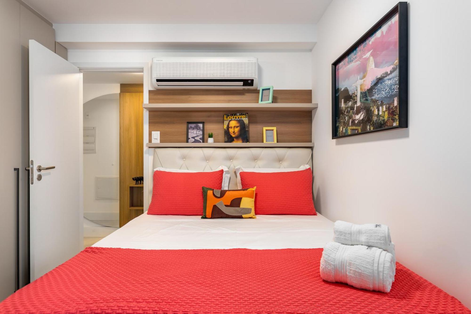 Apartment Unhotel - Luxuosos Na Atlantica A Beira-mar, Copacabana *